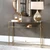 Henzler Mirrored Glass Console Table - Sale on Contemporary style Accent Tables Henzler Mirrored Glass Console Table - Sale on Contemporary style Accent Tables