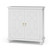 Grosvenor Small Cabinet - True White - Size: 87H x 87W x 38D (cm) - Gustavian style Grosvenor Small Cabinet - True White - Size: 87H x 87W x 38D (cm) - Gustavian style