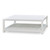 Milan Square Linen Wrapped Cofffee Table - Size: 40H x 120W x 120D (cm) - Mid-Century Modern style Milan Square Linen Wrapped Cofffee Table - Size: 40H x 120W x 120D (cm) - Mid-Century Modern style