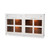 Paris Sideboard w/ 2 Drawers Glass Shelves w/ 2 LED - Size: 122H x 213W x 41D (cm) - Mid-Century Modern style Paris Sideboard w/ 2 Drawers Glass Shelves w/ 2 LED - Size: 122H x 213W x 41D (cm) - Mid-Century Modern style