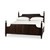 Kraton Bed King - Size: 152H x 204W x 220D (cm) - Mid-Century Modern style Kraton Bed King - Size: 152H x 204W x 220D (cm) - Mid-Century Modern style