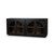 Vannes 4 Door Sideboard w/ Glass Shelves - Size: 84H x 198W x 46D (cm) - Resort style Dining Room furniture Vannes 4 Door Sideboard w/ Glass Shelves - Size: 84H x 198W x 46D (cm) - Resort style Dining Room furniture
