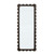 Chloe  Scalloped Rectangular Mirror - Size: 178H x 69W x 3D (cm) - Boho style  furniture