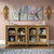 Milano 4 Door Sideboard - Size: 100H x 213W x 46D (cm) - Mediterranean style Milano 4 Door Sideboard - Size: 100H x 213W x 46D (cm) - Mediterranean style