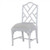 Martinique Bamboo Dining Chair - White Light Distressed / Neutral Linen - Size: 102H x 52W x 52D (cm) - Oriental style Martinique Bamboo Dining Chair - White Light Distressed / Neutral Linen - Size: 102H x 52W x 52D (cm) - Oriental style