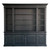 Reims Library Bookcase /TV Media Unit - Weathered Black - Hamptons style