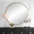 Junius Large Gold Round Mirror - Size: 152H x 152W x 4D (cm) - Mid-Century Modern style Junius Large Gold Round Mirror - Size: 152H x 152W x 4D (cm) - Mid-Century Modern style