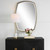 Varenna Aged Gold Vanity Mirror - Size: 97H x 69W x 5D (cm) - Mid-Century Modern style