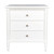 Raffles 3-Drawer Side Table - White - Oriental style