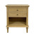 Marie Open Bedside Table - Natural Oak - Hamptons style