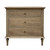 Bordeaux Large Side Table w/ Button Handles - Dark Oak - French Provincial style Bordeaux Large Side Table w/ Button Handles - Dark Oak - French Provincial style