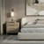Portland Side Table - Weathered Oak - Contemporary style Portland Side Table - Weathered Oak - Contemporary style