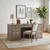 Winchester Panel Desk - Weathered Oak - French Provincial style Winchester Panel Desk - Weathered Oak - French Provincial style