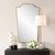 Demure Antique Gold Mirror - Size: 102H x 61W x 2D (cm) - Mid-Century Modern style