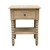 Belleville Bobbin 50cm Side Table - Weathered Oak - French Provincial style Belleville Bobbin 50cm Side Table - Weathered Oak - French Provincial style