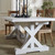 Hamptons X-Base Dining Table 210cm - Architectural White Hamptons X-Base Dining Table 210cm - Architectural White
