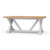 Hamptons X-Base Dining Table 180cm - Architectural White / Vintage Birch Hamptons X-Base Dining Table 180cm - Architectural White / Vintage Birch