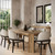 Tribeca Dining Table 240cm - Rustic White Cloud - Size: 76H x 244W x 102D (cm) - Scandinavian style Tribeca Dining Table 240cm - Rustic White Cloud - Size: 76H x 244W x 102D (cm) - Scandinavian style