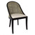 Caledonia Rattan Dining Chair - Black Shadow GT-109BS Caledonia Rattan Dining Chair - Black Shadow GT-109BS