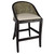 Caledonia Rattan Counter Stool - Black Shadow GT-110BS Caledonia Rattan Counter Stool - Black Shadow GT-110BS
