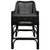 Amara Alfresco Counter Stool - Solid Black - Coastal style Amara Alfresco Counter Stool - Solid Black - Coastal style