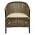 Cayman Rattan Tub Chair - Black Shadow - Boho Chic style Cayman Rattan Tub Chair - Black Shadow - Boho Chic style