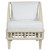 Solaro Lounge Chair - Whitewash - Mid-Century Modern style Solaro Lounge Chair - Whitewash - Mid-Century Modern style