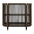 Solaro Retro Low Bookcase - Walnut - Mid-Century Modern style Solaro Retro Low Bookcase - Walnut - Mid-Century Modern style