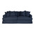 Exeter 3 Seat Sofa - Navy - Contemporary style Exeter 3 Seat Sofa - Navy - Contemporary style