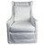 Finley Swivel Chair - Pearl - Contemporary style