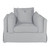 Bennet Swivel Armchair - Beachglass - Contemporary style