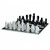Modern Chess Set - Black / Architectural White Light Distressed - Size: 80H x 80W x 28D (cm) - Traditional style Modern Chess Set - Black / Architectural White Light Distressed - Size: 80H x 80W x 28D (cm) - Traditional style