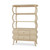 Savannah Open Bookcase w/ Rattan - Size: 200H x 133W x 51D (cm) - Boho Chic style Savannah Open Bookcase w/ Rattan - Size: 200H x 133W x 51D (cm) - Boho Chic style