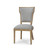 Aldgate Dining Chair w/ Upholstered Back - Size: 102H x 51W x 64D (cm) - Mid-Century Modern style Aldgate Dining Chair w/ Upholstered Back - Size: 102H x 51W x 64D (cm) - Mid-Century Modern style