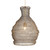 Murmur Woven Brass 1 Light Pendant - Size: 55H x 38W x 38D (cm) - Mid-Century Modern style