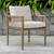 Conifer Moss Dining Arm Chair - Size: 86H x 58W x 61D (cm) - Contemporary style