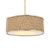 Pinchot 4 Light Rattan Drum Pendant - Size: 22H x 57W x 0D (cm) - Contemporary style