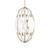 Valencia 6 Light Glass Panel Pendant - Size: 79H x 0W x 0D (cm) - Contemporary style