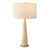 Perkins Travertine Table Lamp - Size: 80H x 43W x 43D (cm) - Contemporary style Perkins Travertine Table Lamp - Size: 80H x 43W x 43D (cm) - Contemporary style
