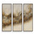 Smoke Break Hand Painted Modern Art Set/3 - Size: 155H x 53W x 5D (cm) - Contemporary style