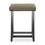 Midas Bronze Counter Stool - Size: 66H x 47W x 39D (cm) - Contemporary style