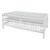 Miami Rattan & Glass Coffee Table - White - Boho Chic style Miami Rattan & Glass Coffee Table - White - Boho Chic style