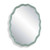 Isly Robin's Egg Blue Oval Mirror - Size: 81H x 61W x 3D (cm) - Contemporary style