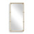 Cyprus White Leather Mirror - Size: 112H x 56W x 6D (cm) - Contemporary style Cyprus White Leather Mirror - Size: 112H x 56W x 6D (cm) - Contemporary style