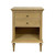 Marie Open Bedside Table (Small) - Natural Oak - Hamptons style