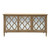 Tangier Lattice Sideboard Weathered Oak - Moorish style