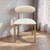 Arlo Dining Chair - Weathered Oak/ Natural Linen - Mid-Century Modern style Arlo Dining Chair - Weathered Oak/ Natural Linen - Mid-Century Modern style