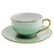 Limoges Legle Breakfast Cup & Saucer - Celadon Green