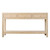 Kagu Console Table w/ Raffia - Raffia Raw - Size: 152H x 41W x 81D (cm) - Mid-Century Modern style Kagu Console Table w/ Raffia - Raffia Raw - Size: 152H x 41W x 81D (cm) - Mid-Century Modern style