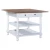 Stewart Gathering Table - White/ Antique Oak - French Provincial style